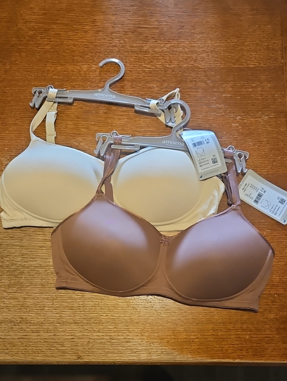 NWT - Set of 2 Amoena Mara SBP Masectomy Bras - Size 40B